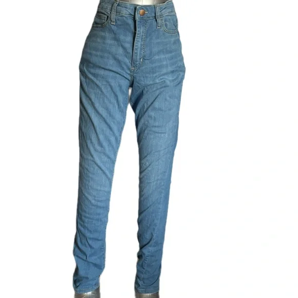 Universal Thread High Rise Skinny Jeans Light Blue Faded Women’s 6/28 Long - Picture 1 of 16